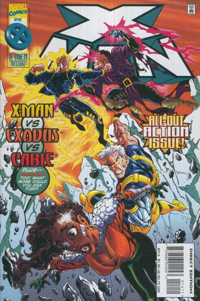 X-MAN: Vol.1: No.14: Fallen from Grace
