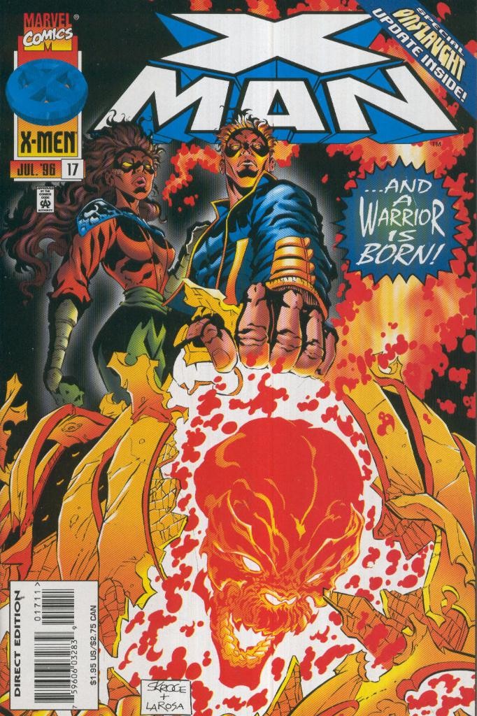 X-MAN: Vol.1: No.17: One step forward