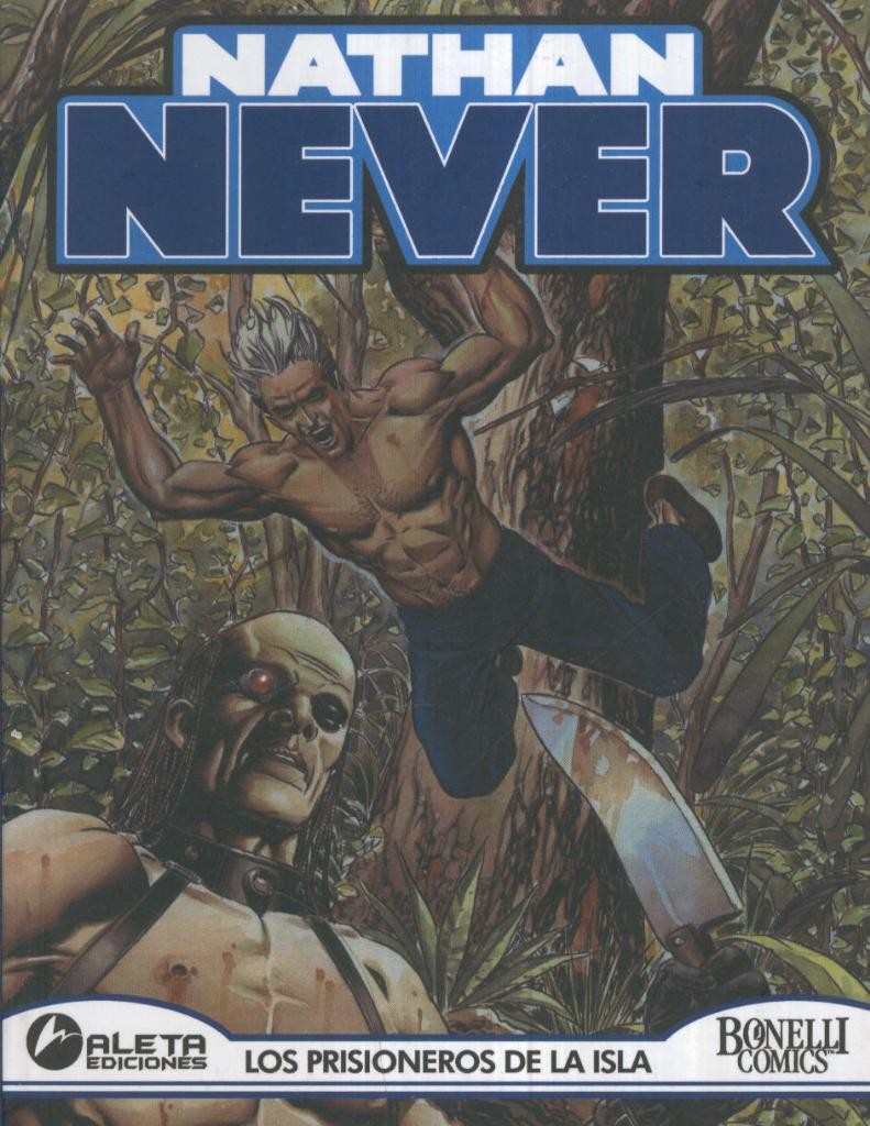 NATHAN NEVER, Numero 19: LOS PRISIONEROS DE LA ISLA