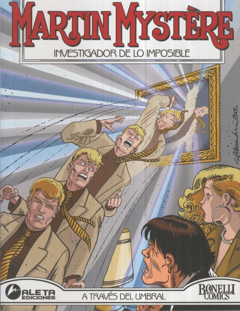 MARTIN MYSTERE, Numero 12: A TRAVES DEL UMBRAL