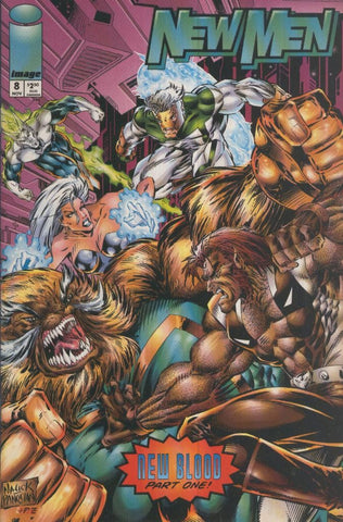 NEWMEN Vol.01 no.08: New Blood Part 01 (Image 1994)