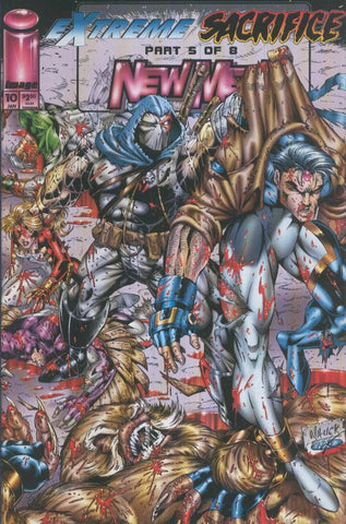 NEWMEN Vol.01 no.10: Extreme Sacrifice 5 of 8 (Image 1995)