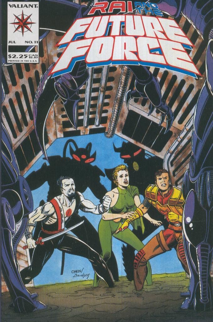 RAI AND THE FUTURE FORCE Vol.01 no.11: The steel legion