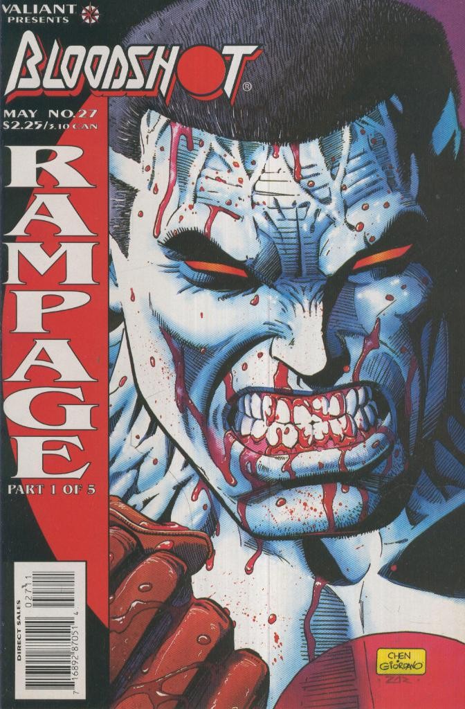BLOODSHOT Vol.01 no.27: Rampage, Part 01