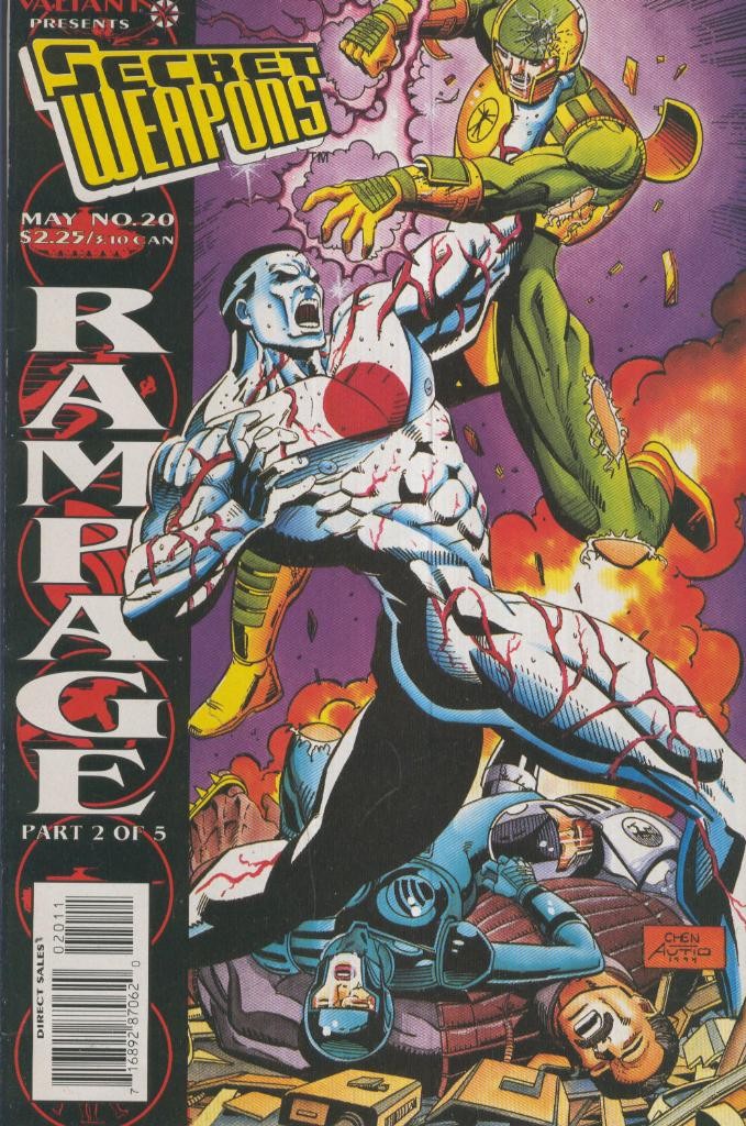 SECRET WEAPONS, Vol.01 no.20: Rampage, Part 2