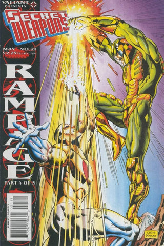SECRET WEAPONS, Vol.01 no.21: Rampage, Part 4