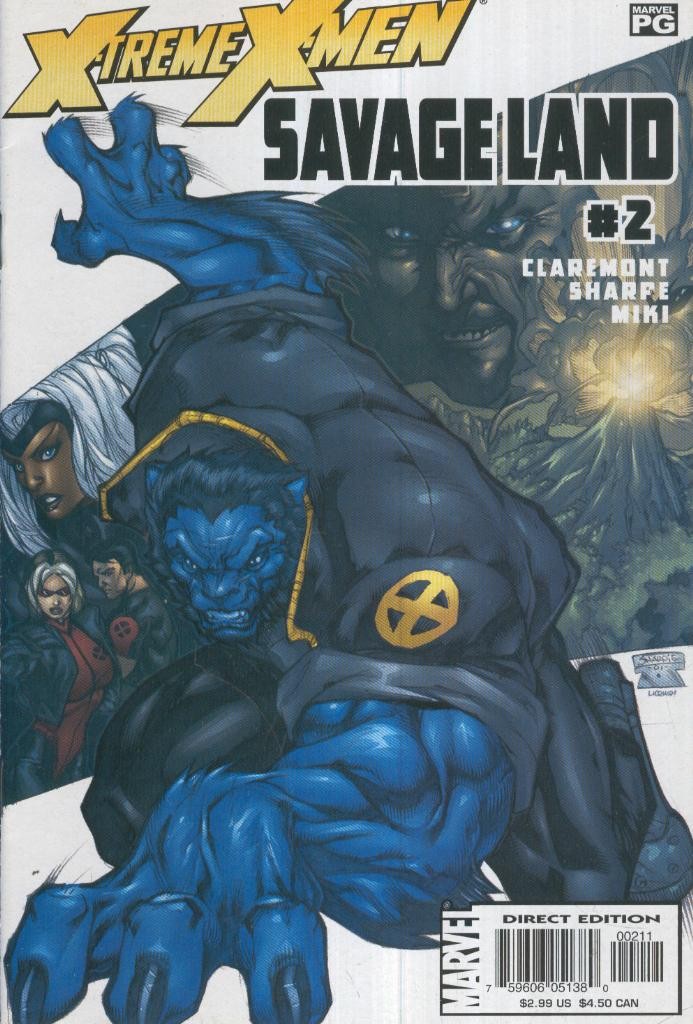 X-TREME X-MEN: SAVAGE LAND Vol.1, no.02: Deluge