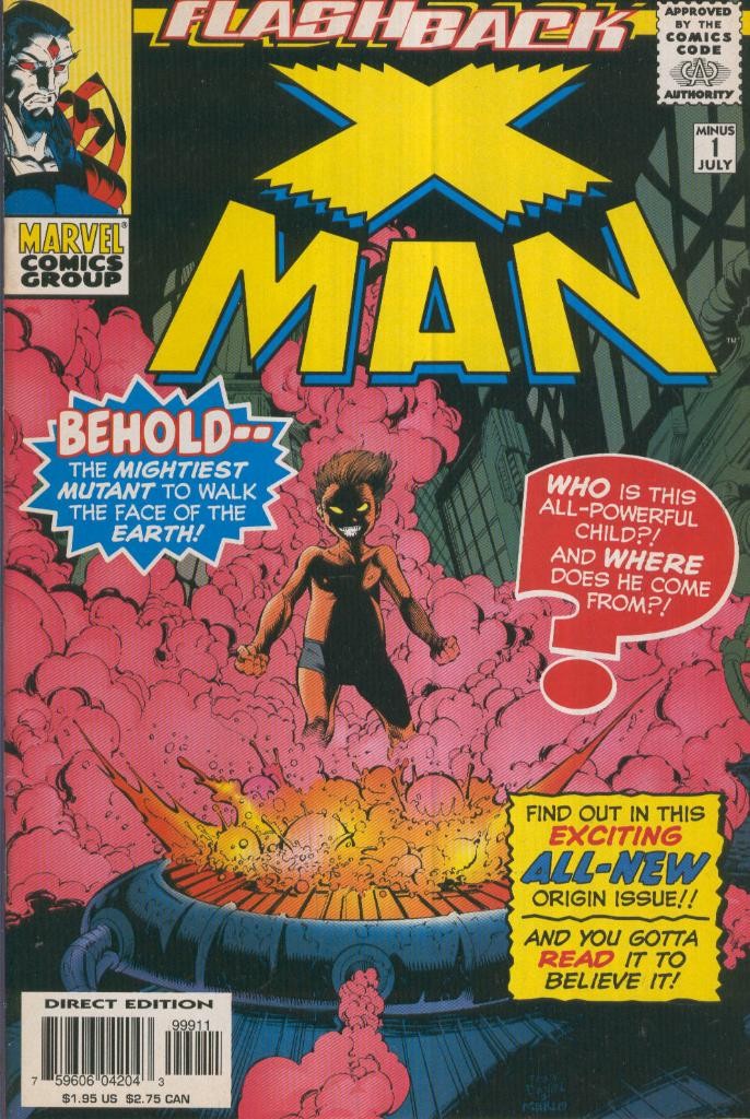 X-MAN Vol.1 No.01: Breeding ground
