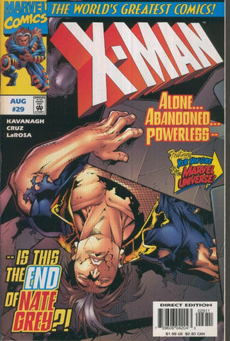 X-MAN Vol.1 No.29: Dead Ahead