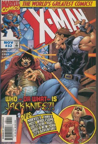 X-MAN Vol.1 No.32: Catching up from behind
