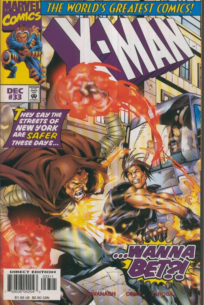 X-MAN Vol.1 No.33: Blood will tell