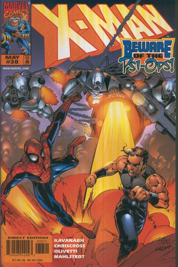 X-MAN Vol.1 No.38: Nowhere to run, nowhere to hide