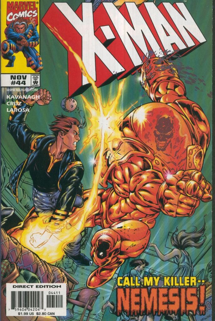 X-MAN Vol.1 No.44: Nowhere to hide