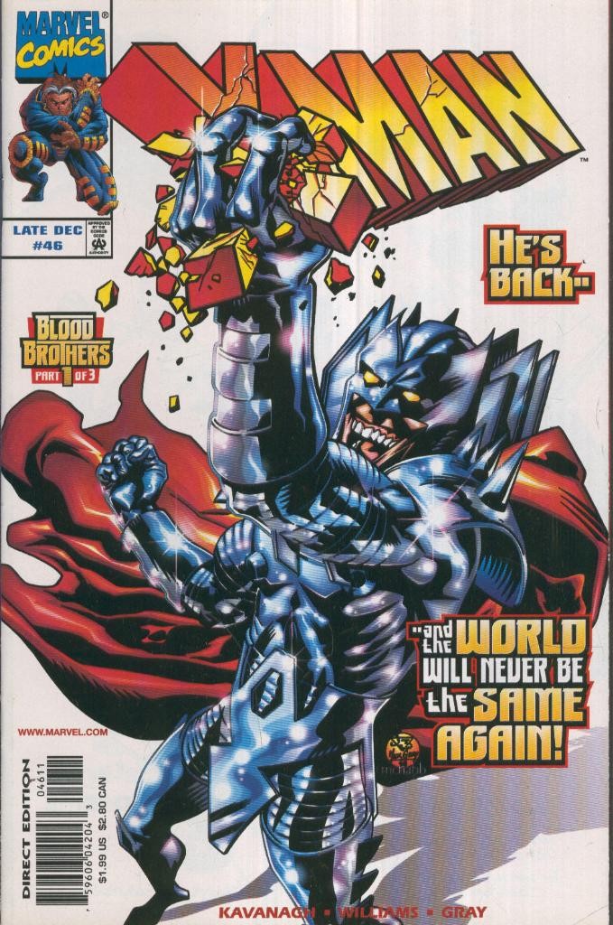 X-MAN Vol.1 No.46: Blood Brothers, Part 1 of 3
