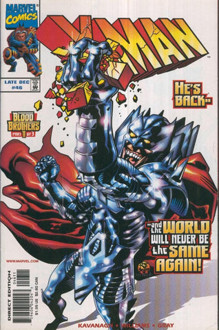 X-MAN Vol.1 No.46: Blood Brothers, Part 1 of 3