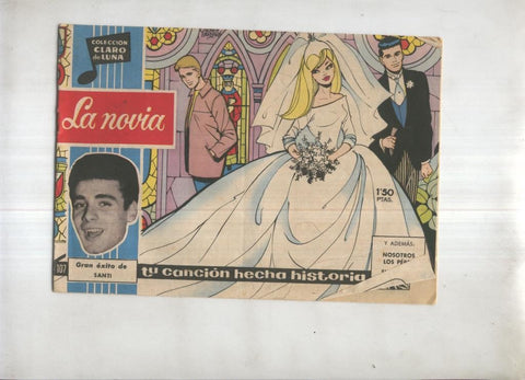 Claro de Luna numero 107: La novia, ficha de Santi
