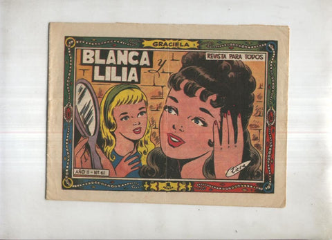 Coleccion Graciela numero 061: Blanca y Lilia