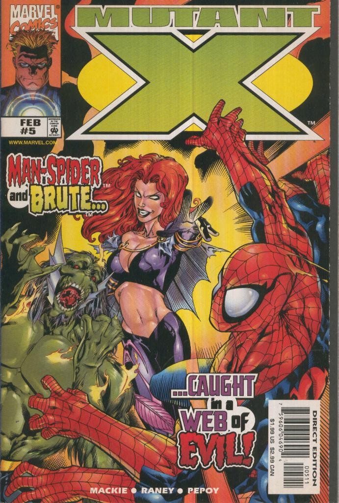 MUTANT X, Vol.1 No.05: No way out