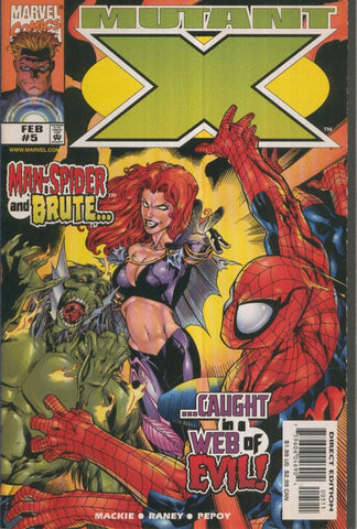 MUTANT X, Vol.1 No.05: No way out