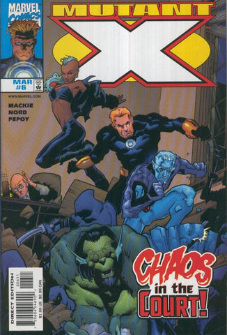 MUTANT X, Vol.1 No.06: Trial of the Brute