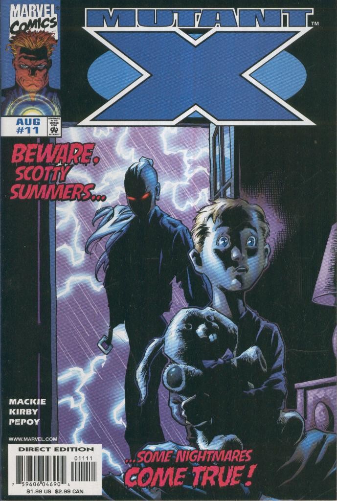 MUTANT X, Vol.1 No.11: And a Child shall lead then