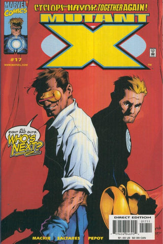 MUTANT X, Vol.1 No.17: The Wake up Call