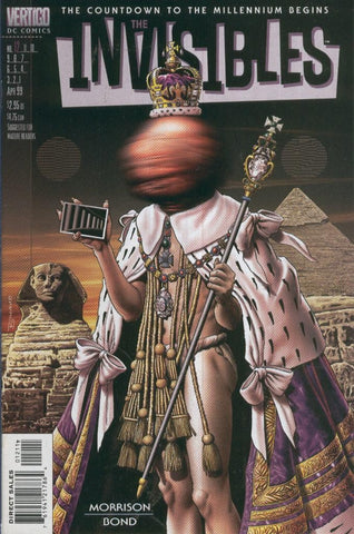 THE INVISIBLES, Vol.3 No.01 : Satanstorm ONE (en portada numeracion 12)