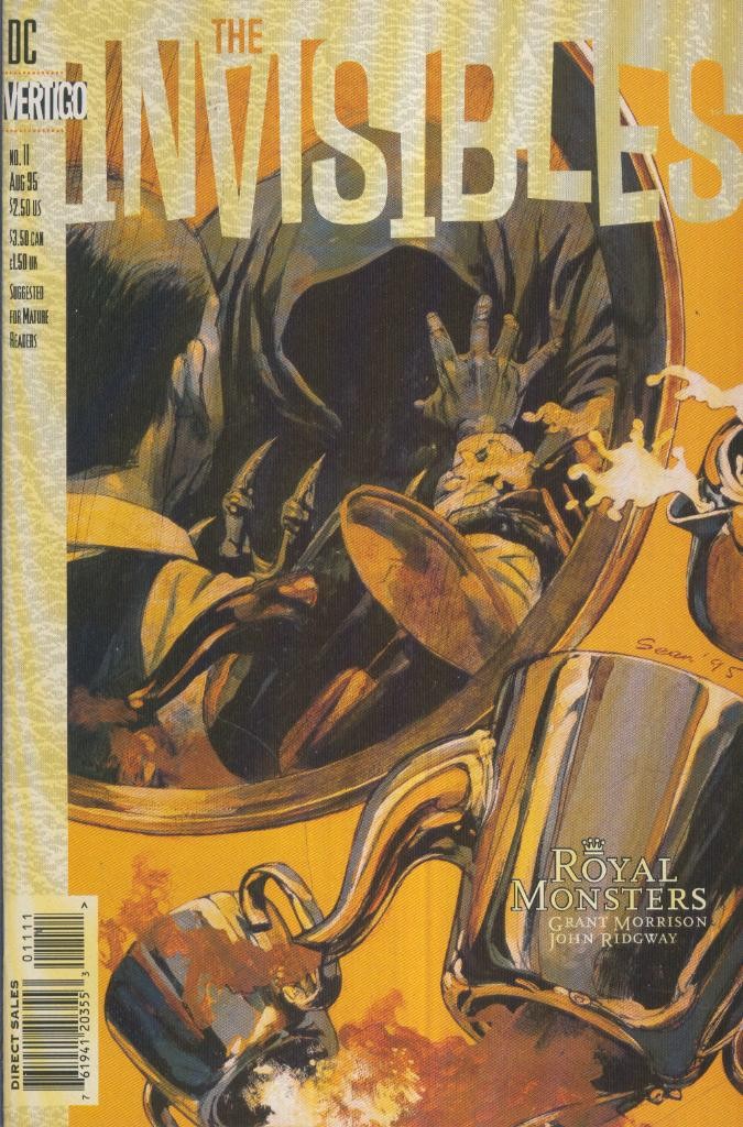 THE INVISIBLES, Vol.1 No.11: Royal Monsters