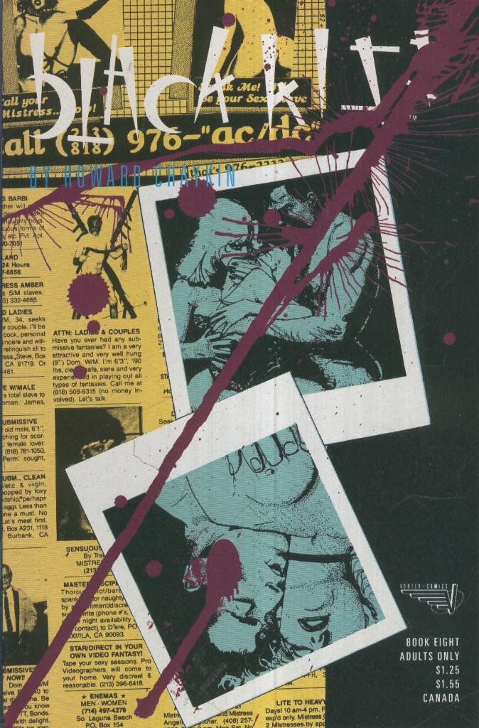 BLACK KISS by Howard Chaykin Vol.1 No.08