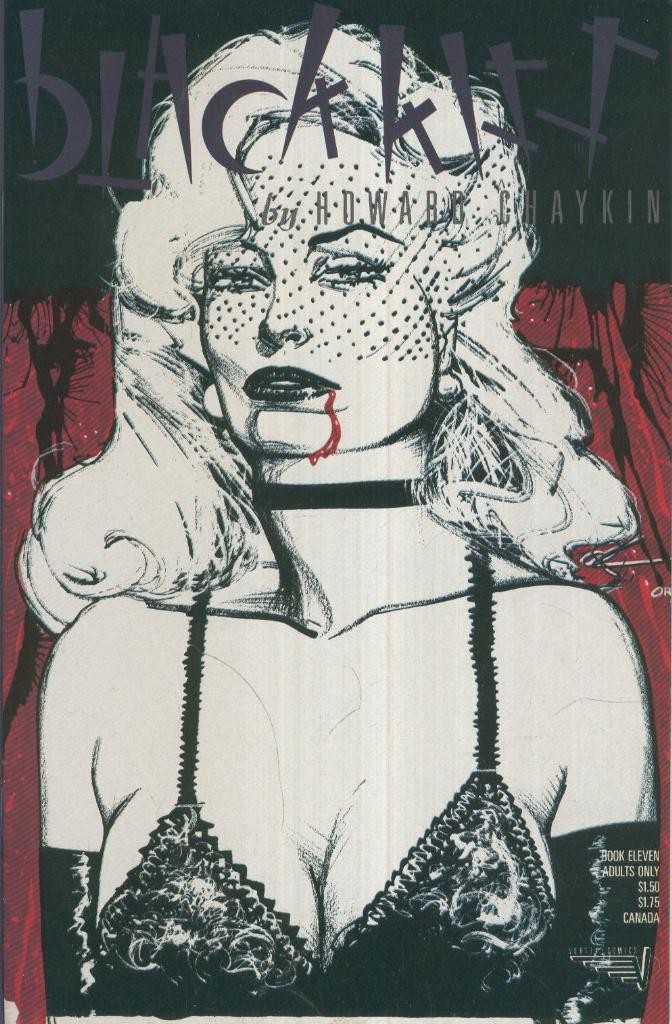 BLACK KISS by Howard Chaykin Vol.1 No.11