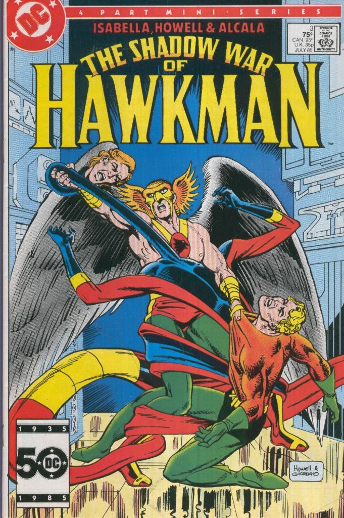 THE SHADOW WAR OF HAWKMAN: Vol.1 No.03: My worlds opposed