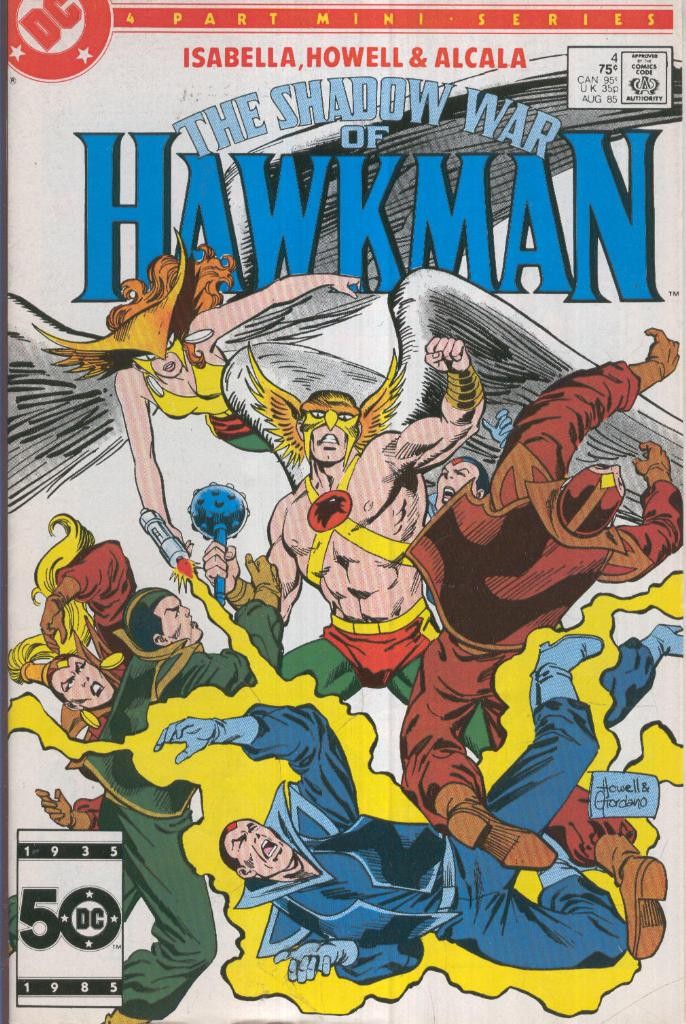 THE SHADOW WAR OF HAWKMAN: Vol.1 No.04: No Sound of Clashing Wars