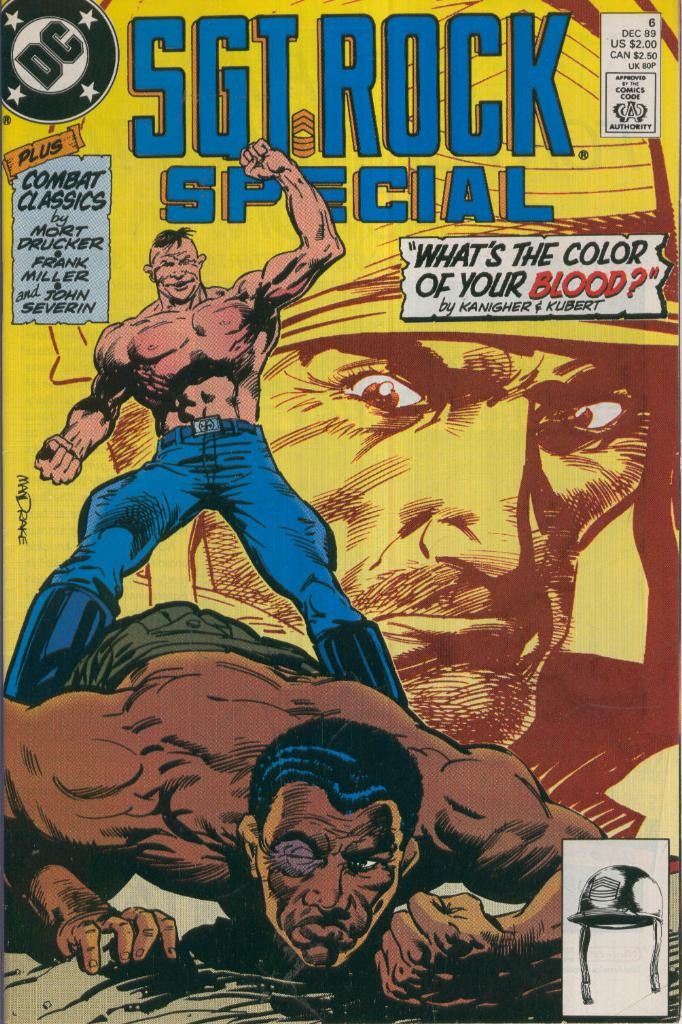 SGT. ROCK SPECIAL, Vol.1 No.06: Whats the color of your blood