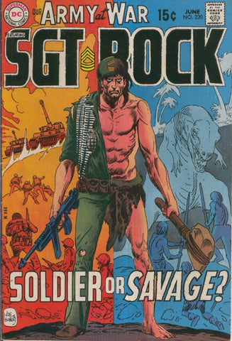 OUR ARMY AT WAR, Vol.1 No.220: Sgt Rock: Soldier or savage