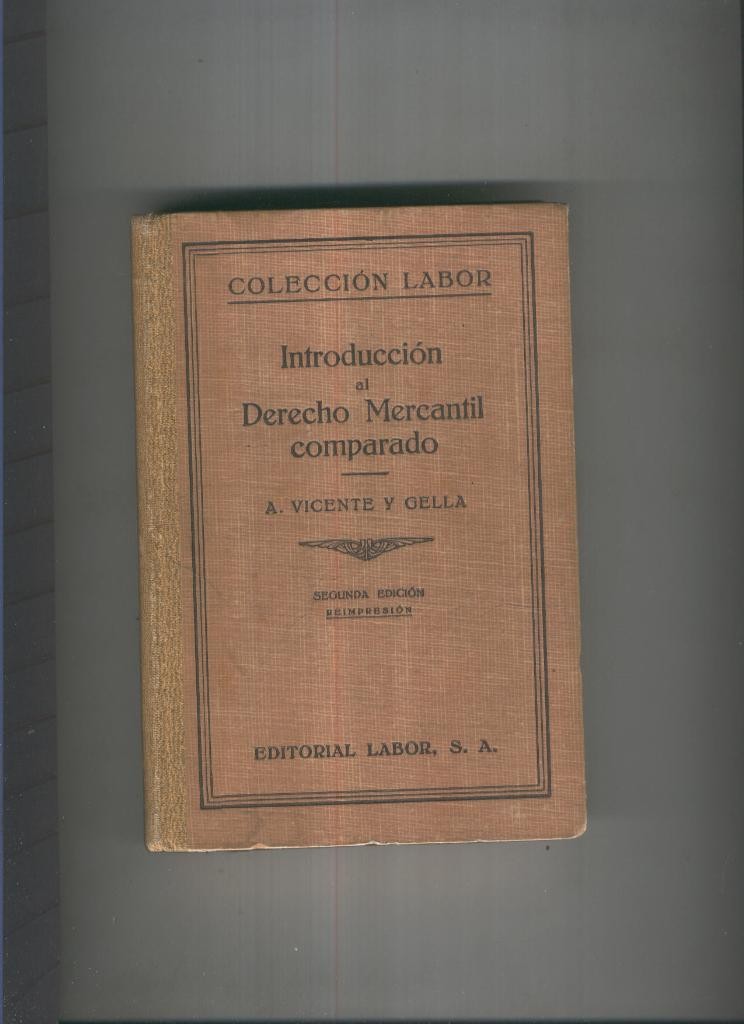 Introduccion al Derecho Mercantil comparado