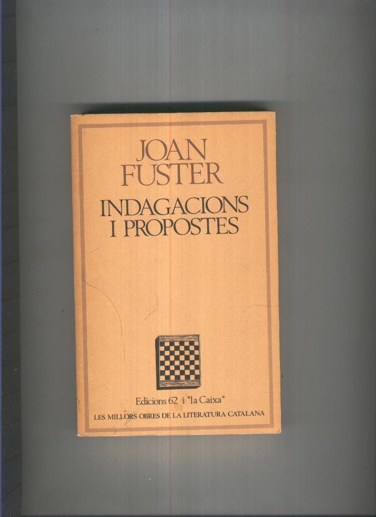 Indagacions i propostes
