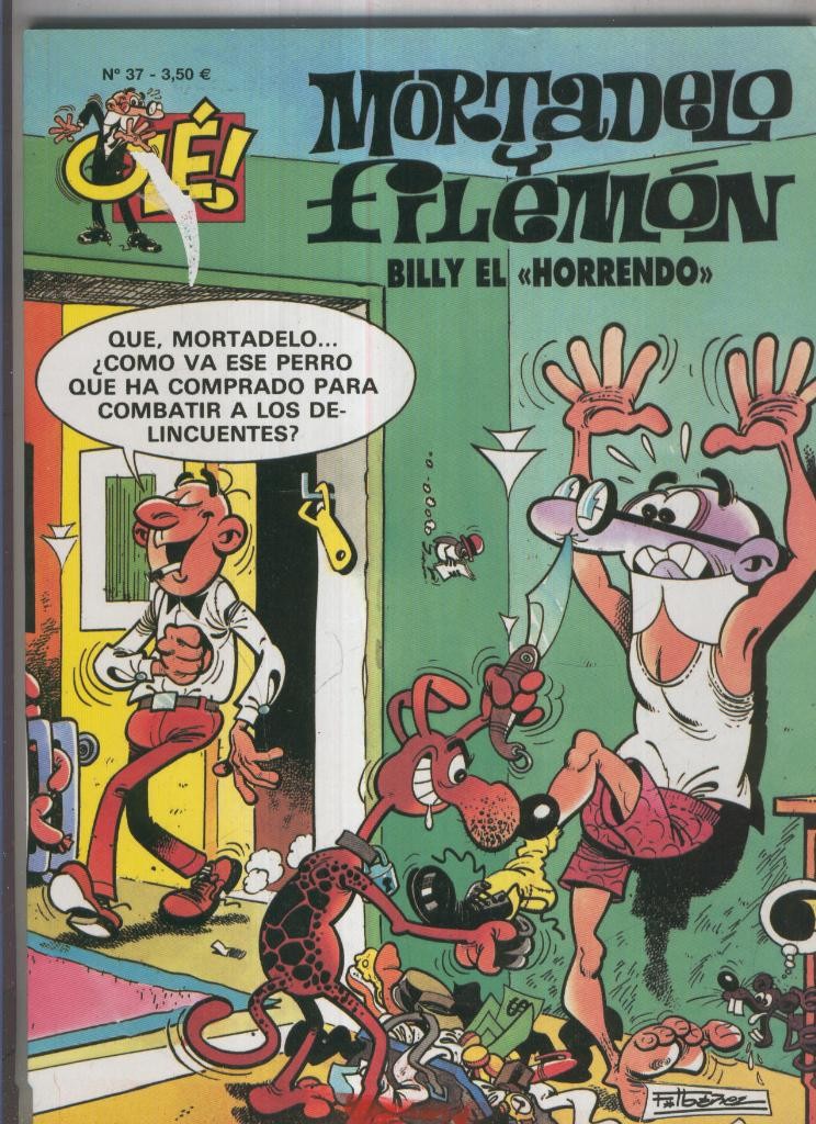 Ole numero 037: Mortadelo y Filemon: Billy el horrendo (quinta edicion 2006) (numerado 1 interior cubierta)