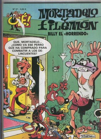 Ole numero 037: Mortadelo y Filemon: Billy el horrendo (quinta edicion 2006) (numerado 1 interior cubierta)