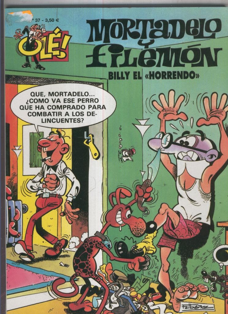 Ole numero 037: Mortadelo y Filemon: Billy el horrendo (quinta edicion 2006) (numerado 2 interior cubierta)