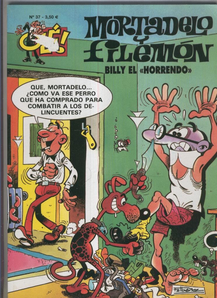 Ole numero 037: Mortadelo y Filemon: Billy el horrendo (quinta edicion 2006) (numerado 3 interior cubierta)