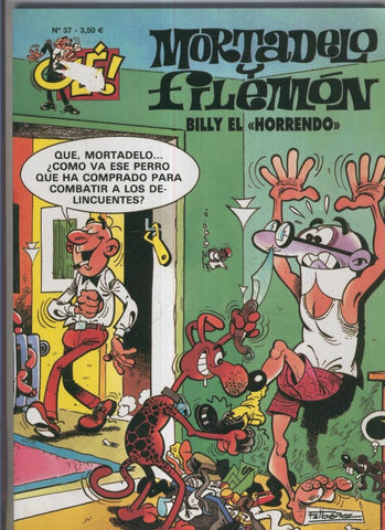 Ole numero 037: Mortadelo y Filemon: Billy el horrendo (quinta edicion 2006) (numerado 3 interior cubierta)