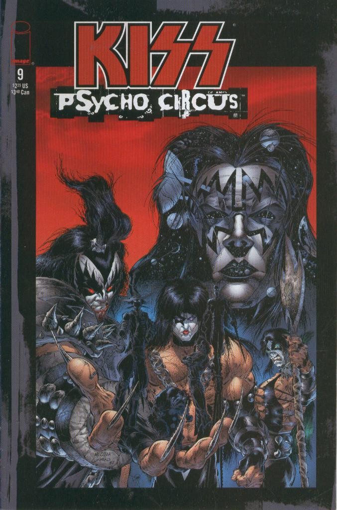 KISS: THE PSYCHO CIRCUS, Vol.1 No.09: Four Sides to Every Story