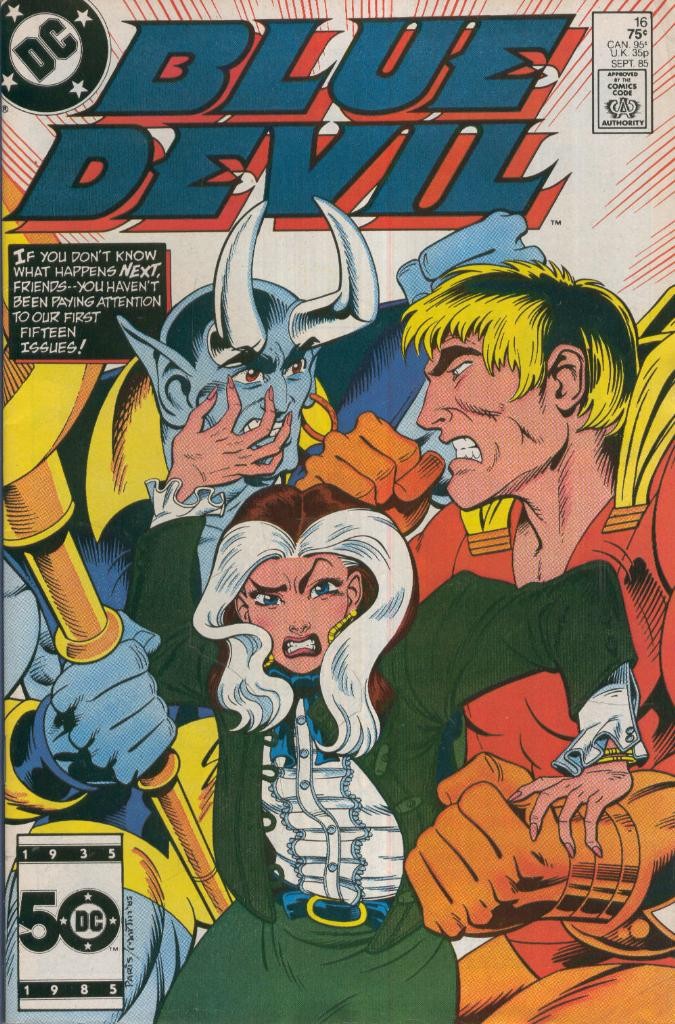 BLUE DEVIL, Vol.1 No.16: Damsel in Distress
