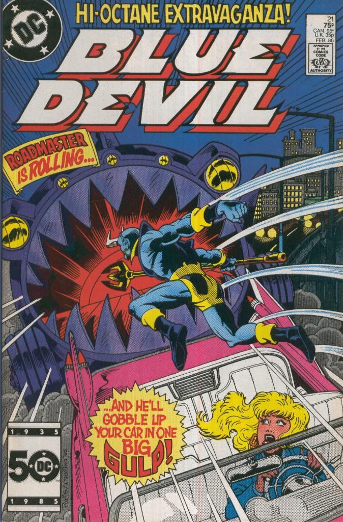 BLUE DEVIL, Vol.1 No.21: Blue Devil