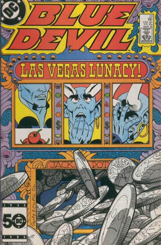 BLUE DEVIL, Vol.1 No.22: Bounty Hunter