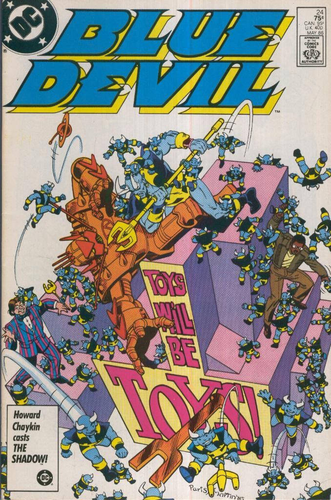 BLUE DEVIL, Vol.1 No.24: Terror is the Toyman