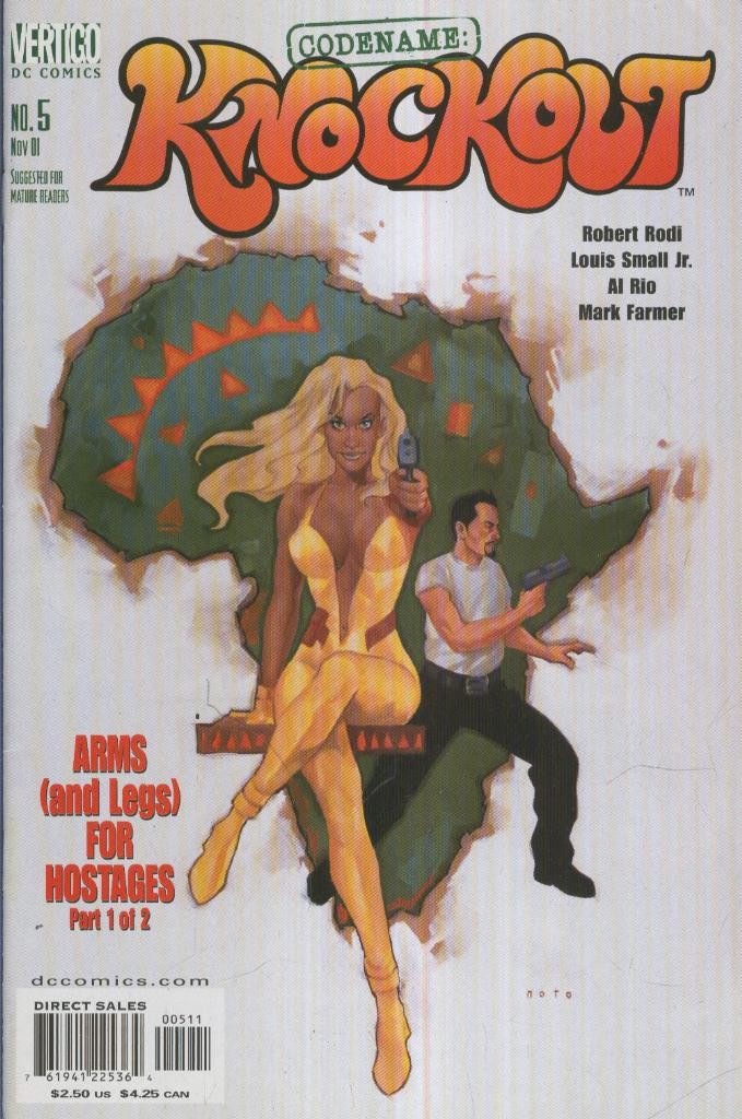 CODENAME: KNOCKOUT, Vol.1 No.05: Arms and Legs for Hostages