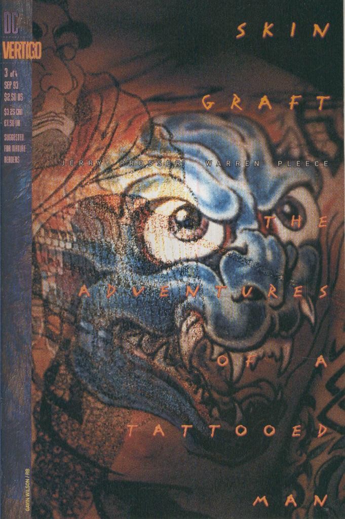 SKIN GRAFT: THE ADVENTURES OF A TATTOOED MAN, Vol.1: No.03 of 04
