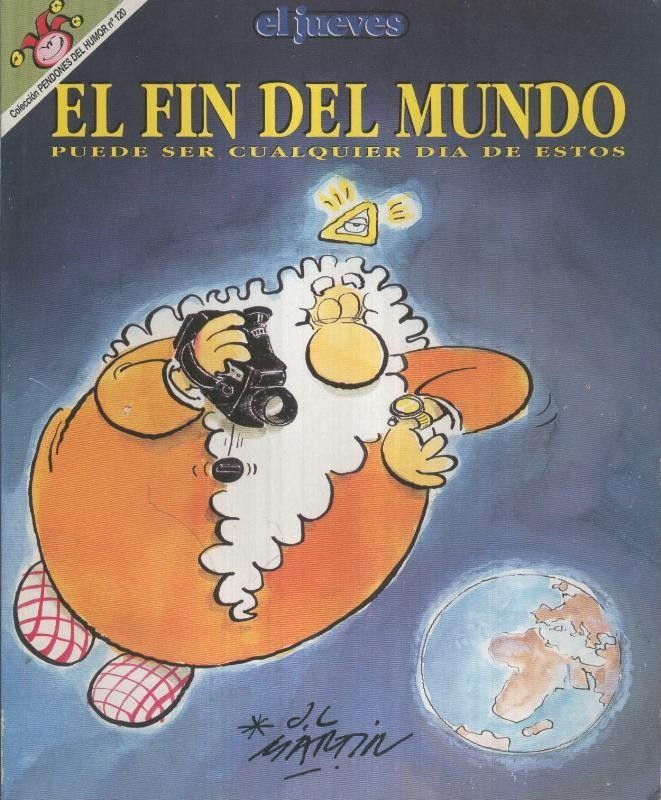 Pendones del humor numero 120: El Dios: El fin del mundo (numerado 04 en trasera)