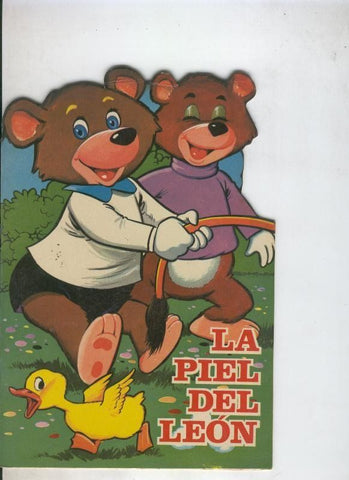 Cuentos troquelados Toray serie ZOO: La piel del leon